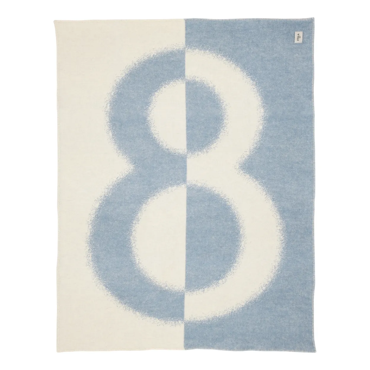 8 filt 130x180 cm dimblå