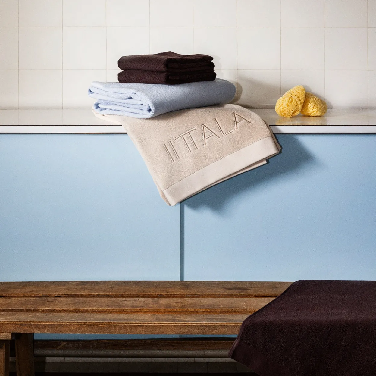 Badlakan 100x150 cm sand