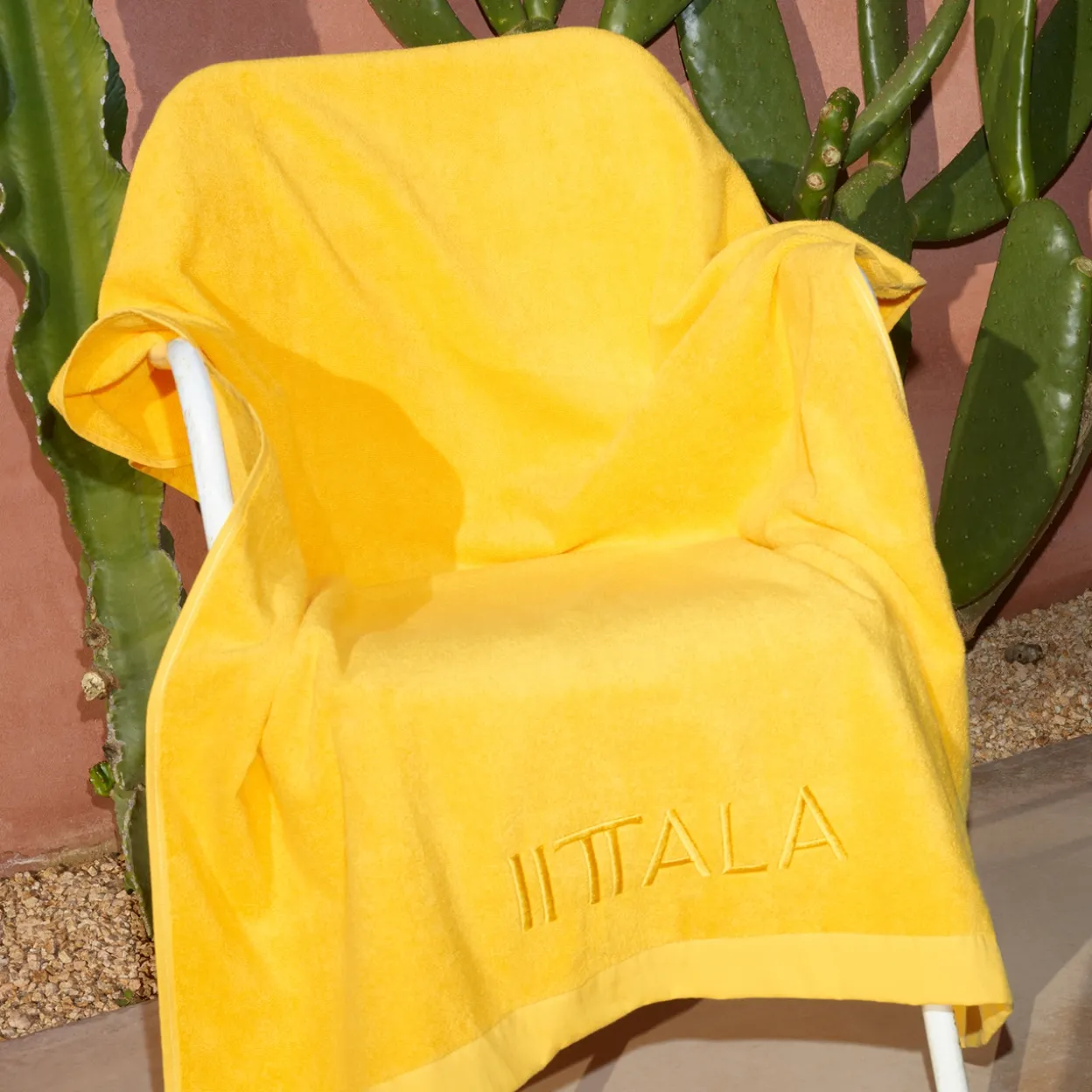 Badlakan 100x150cm eldgul