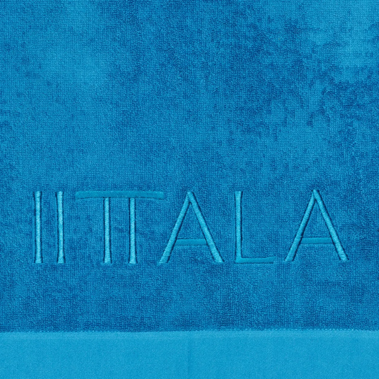 Badlakan 100x150cm elektrisk blå