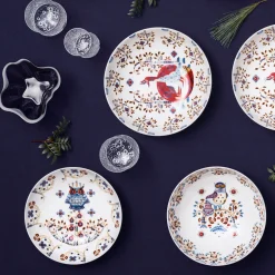 Djup tallrik 20cm deco vit