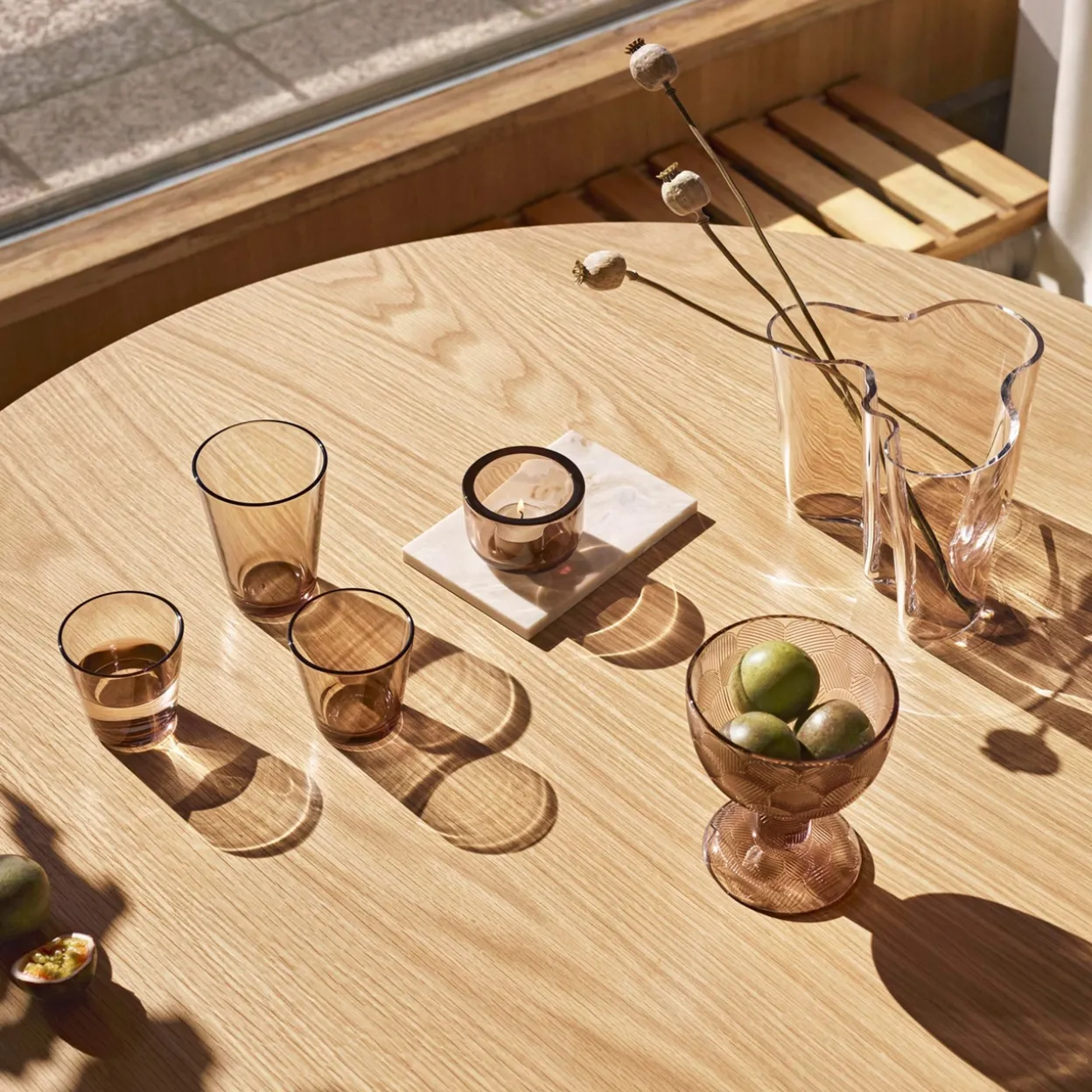 Dricksglas 40cl linne 2-pack