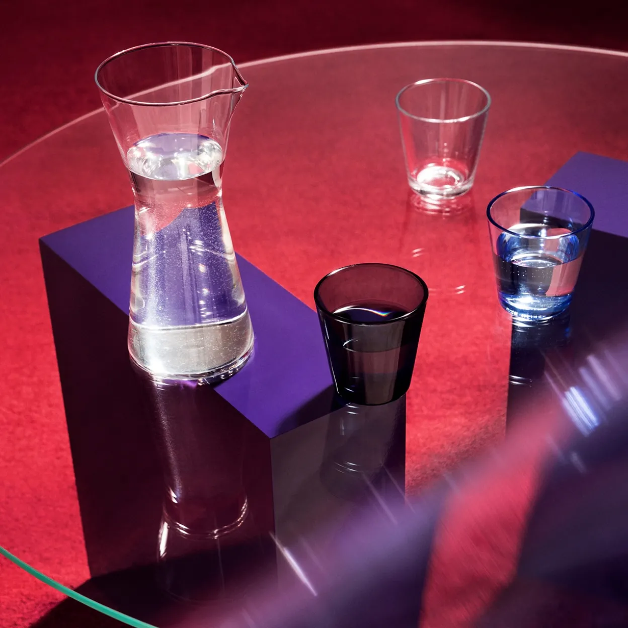 Dricksglas 21cl mörkgrå 2-pack