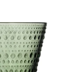 Dricksglas 30cl tallgrön 2st