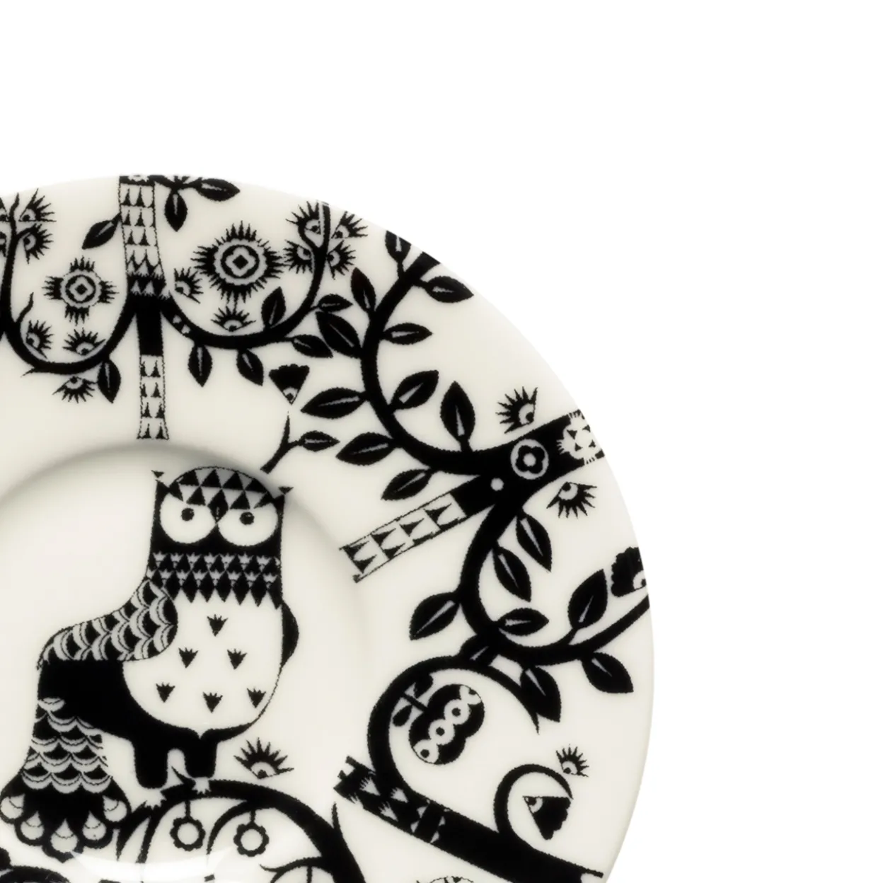 Espressokopp 0,1L & fat 11cm svart