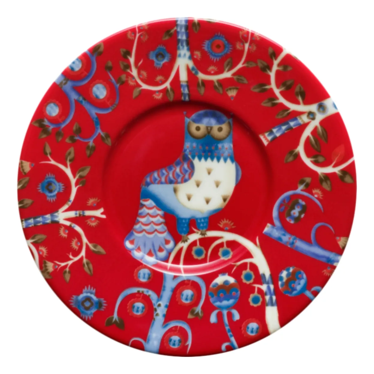 Fat till kaffekopp 15cm röd