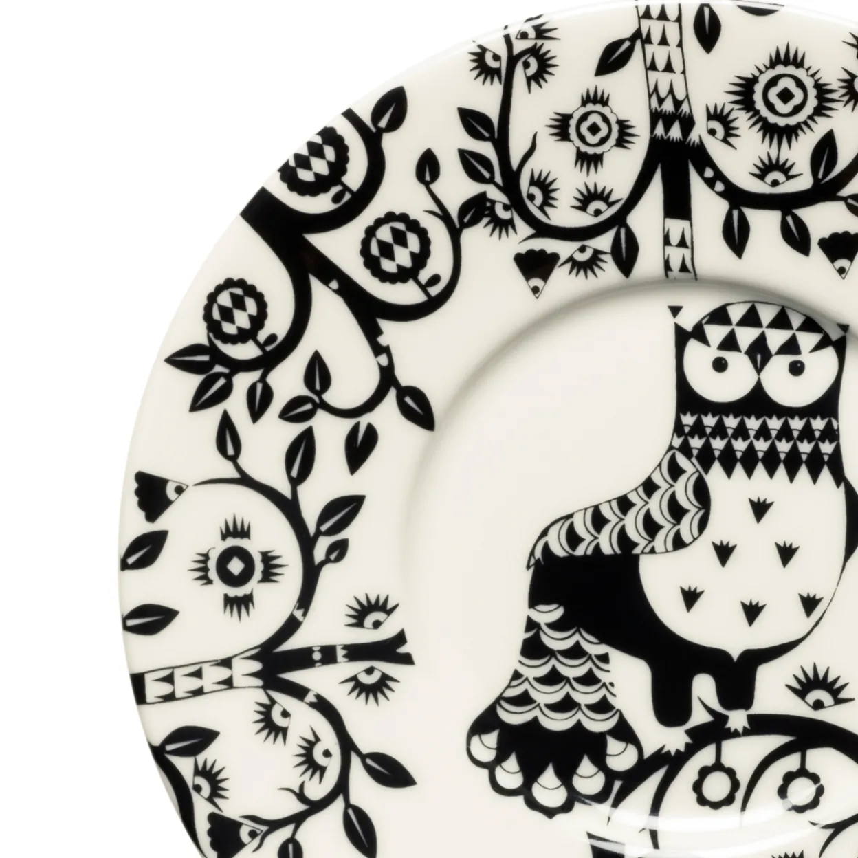 Fat till kaffekopp 15cm svart