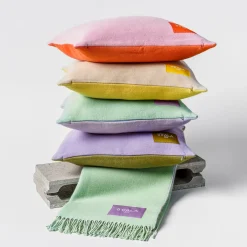 Filt 130x180cm mint-lila