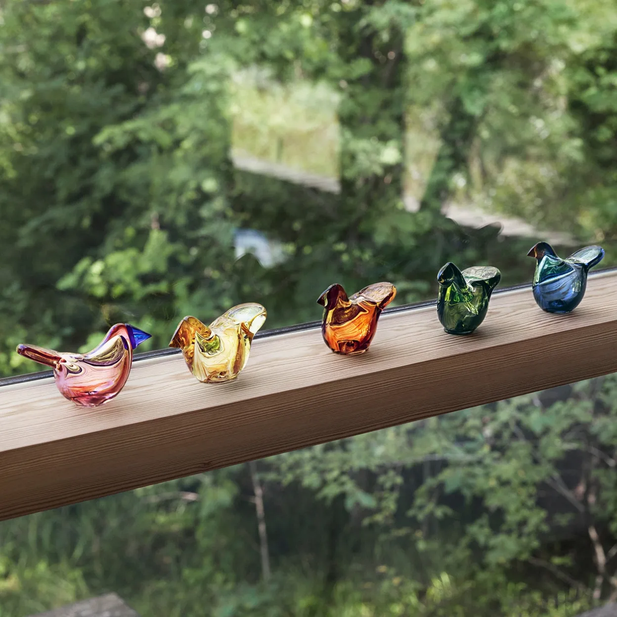 Flugsnappare 95x60mm moss grön-koppar