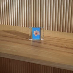 Fotoram 76x64mm blå