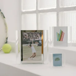 Fotoram 76x64mm blå