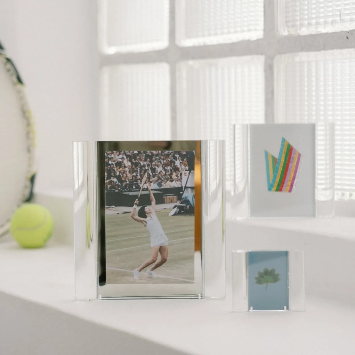 Fotoram 76x64mm blå