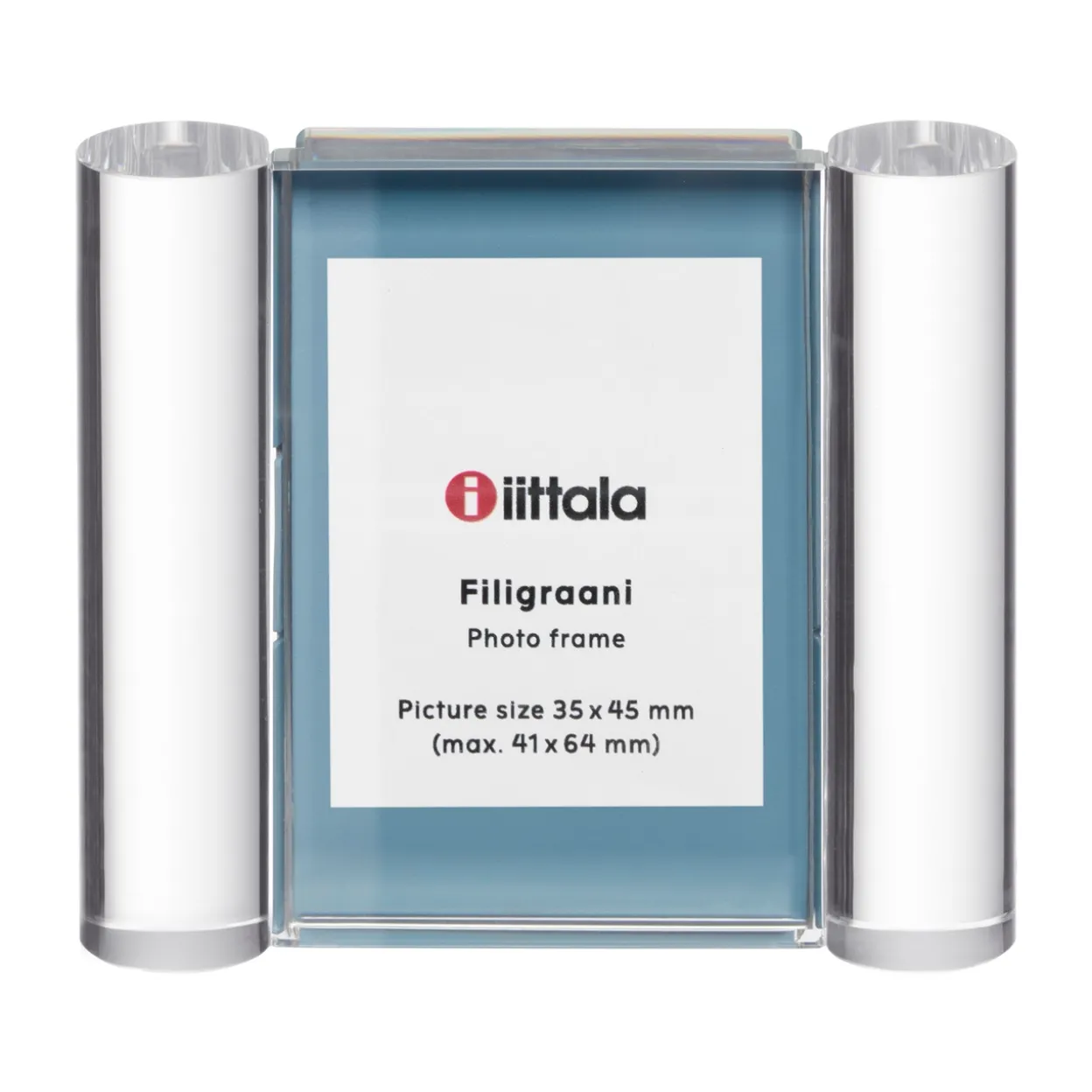 Fotoram 76x64mm blå