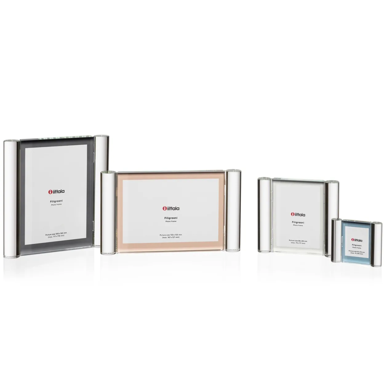 Fotoram 76x64mm blå