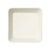 Fyrkantig tallrik 12x12cm vit