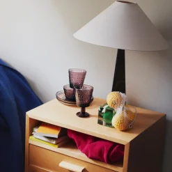 Glas på fot 26cl ljung 2st