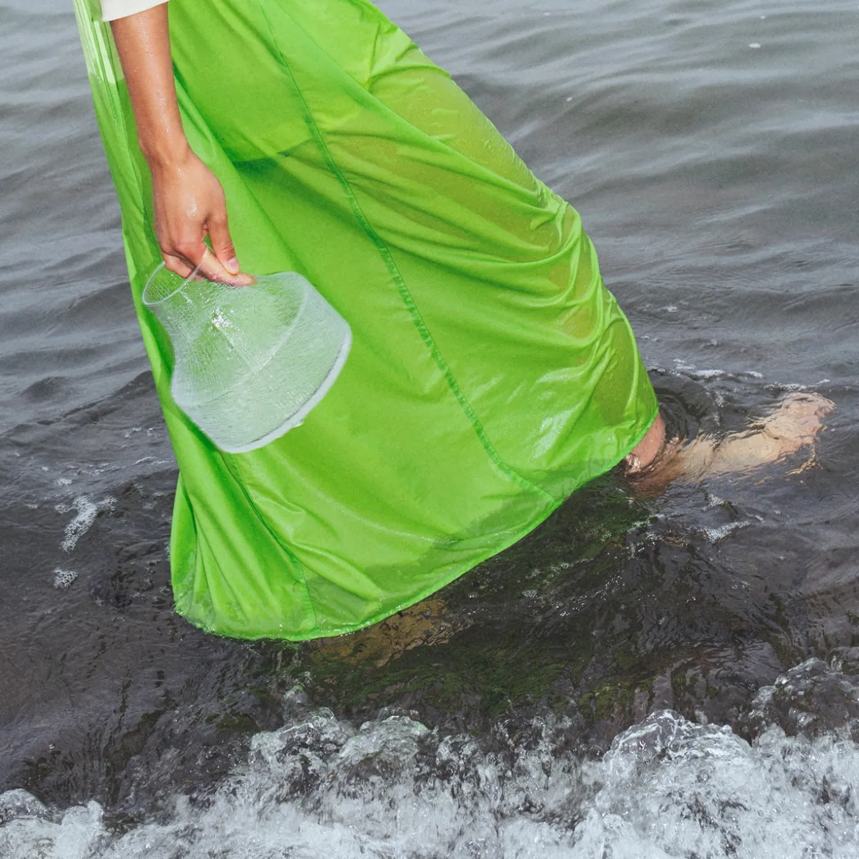 Glas vas 180x192mm klar