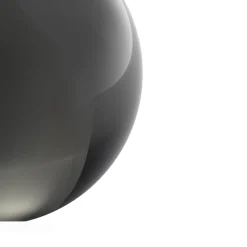 Glassfär 5cm stålgrå