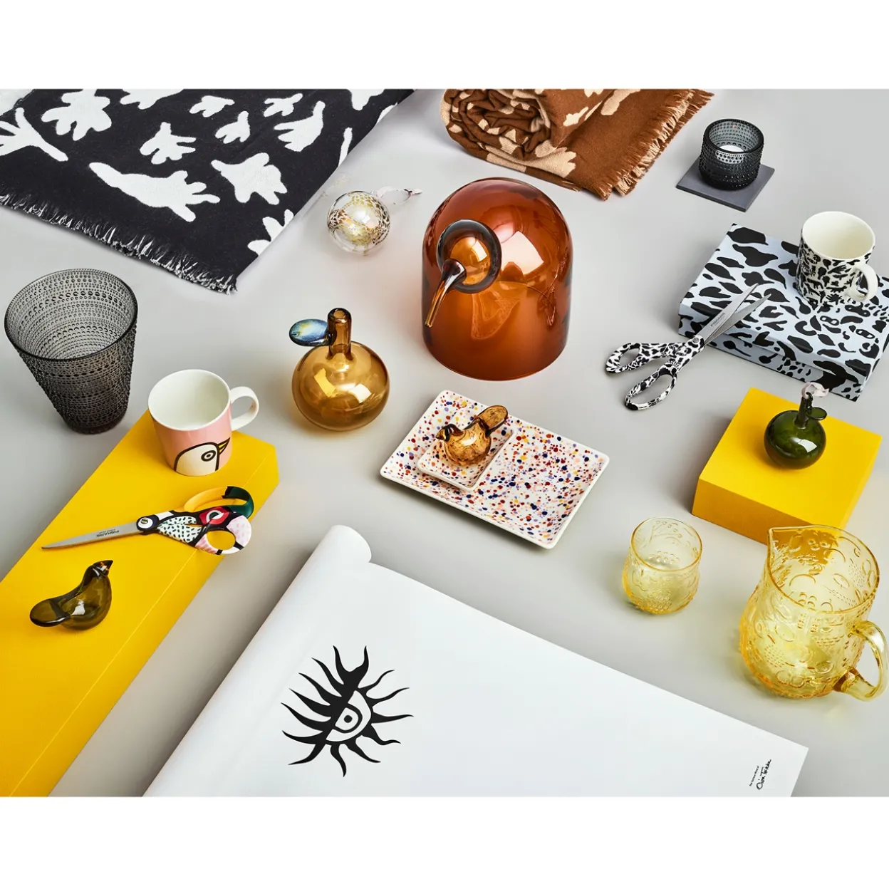 Karaff 100cl citrongul