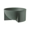 Keramikskål 240x120mm moss grön