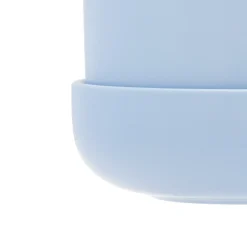 Kruka med fat aqua S