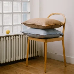 Kuddfodral 50x50cm brun