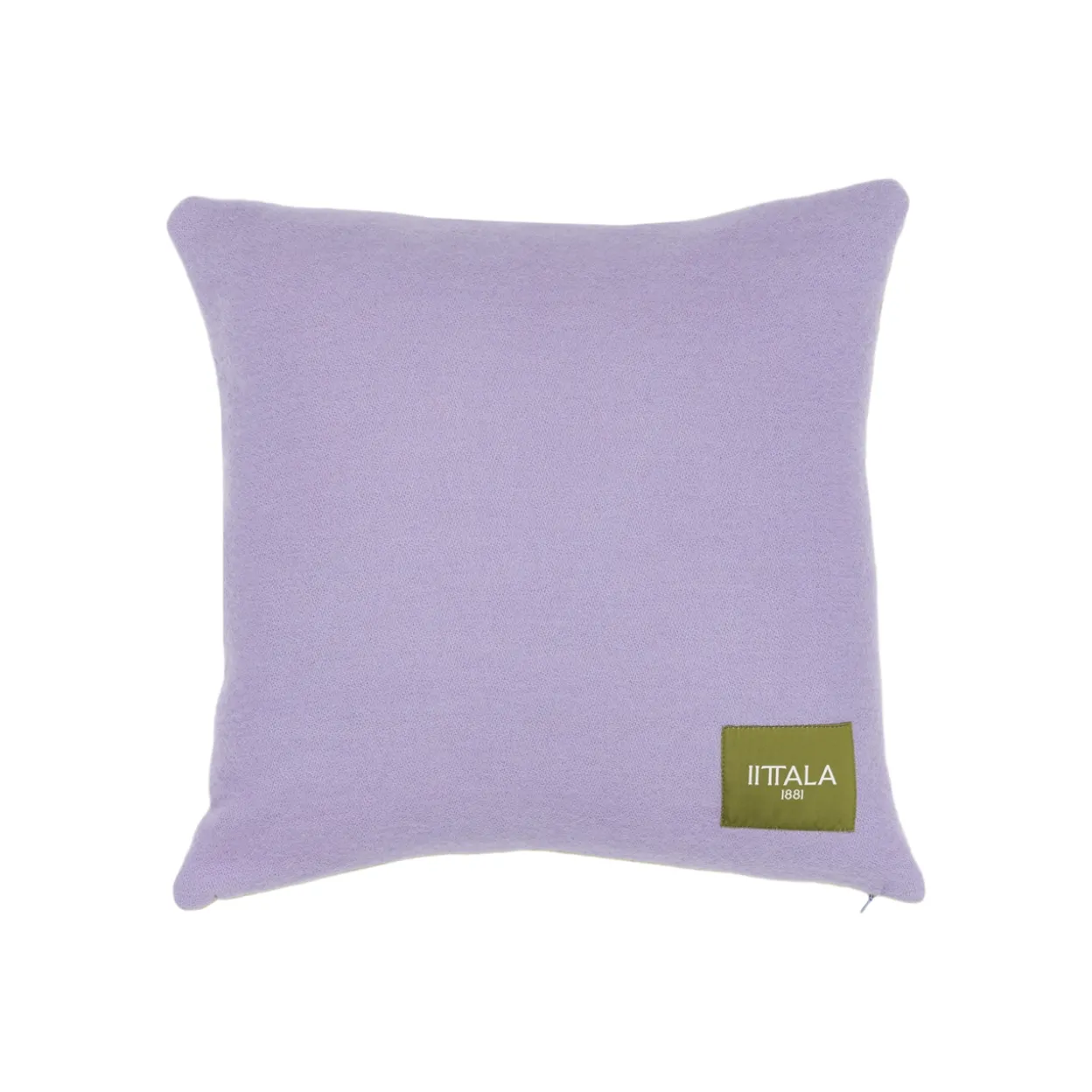 Kuddfodral 48x48cm lila-oliv