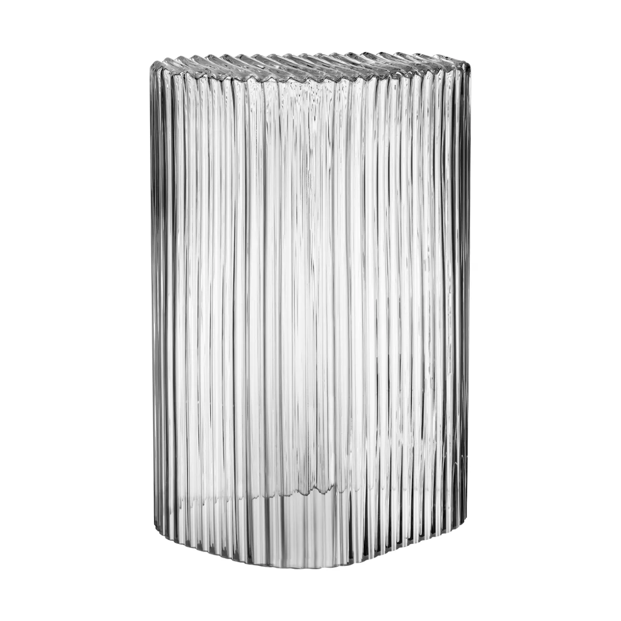 Lampa 340x205mm klar grå glas spare