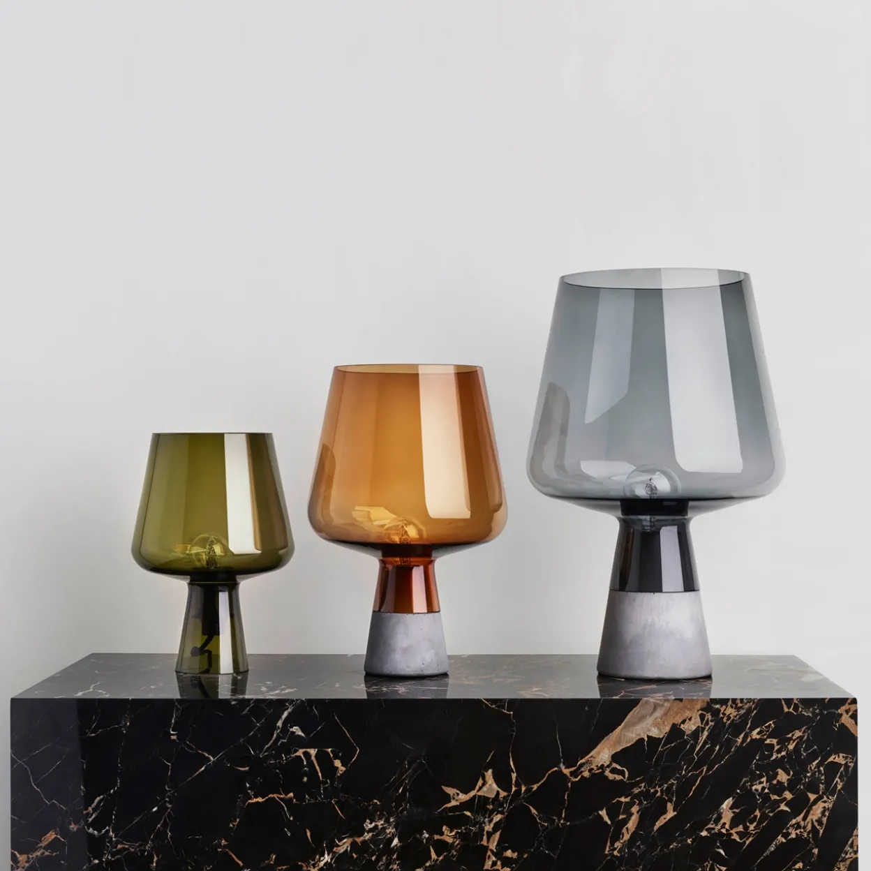 Lampa 240x165mm moss grön