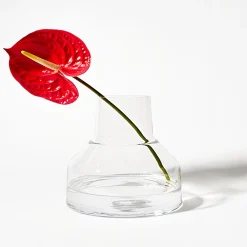 Låg vas 220x200mm klar