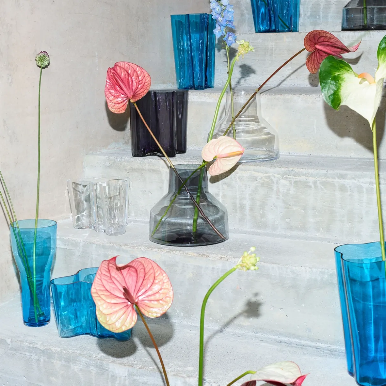 Låg vas 220x200mm klar