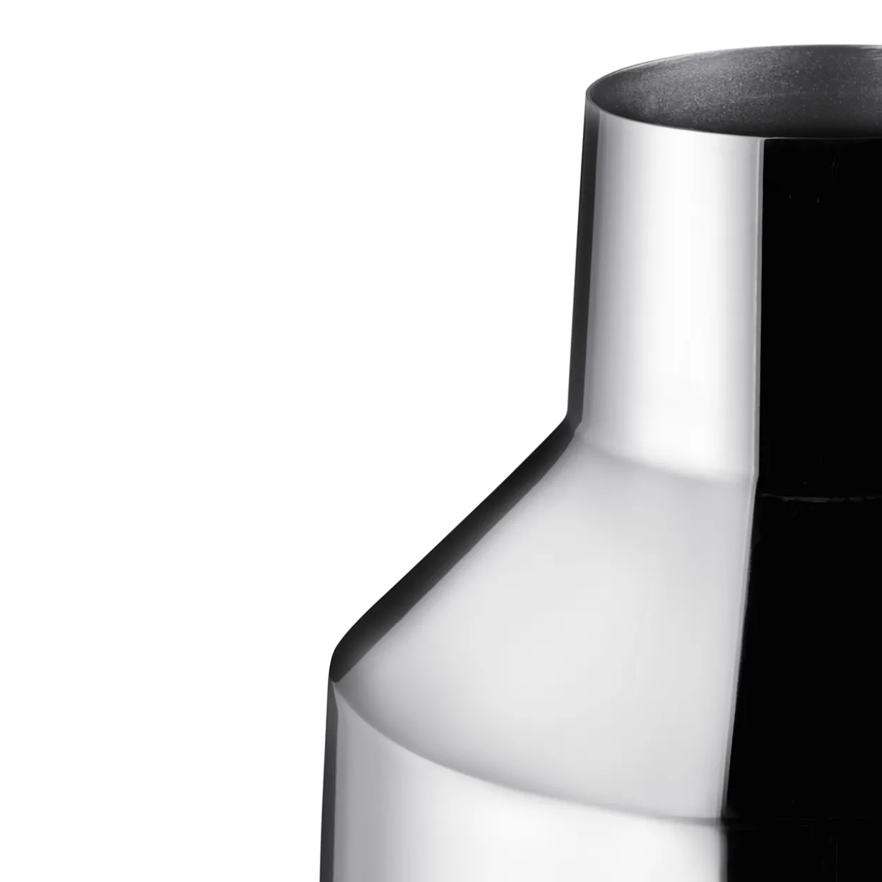 Låg vas 220x200mm stål