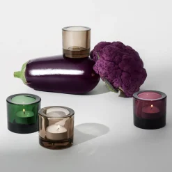 Ljuslykta 60mm linne