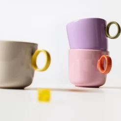 Mugg 0,35l beige-gul