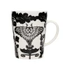 Mugg 0,4L Uni svart och vit, presentförpackning
