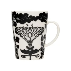 Mugg 0,4L Uni svart och vit, presentförpackning