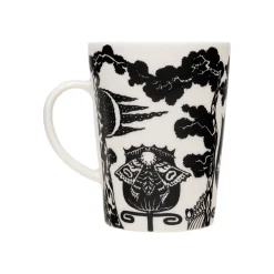 Mugg 0,4L Uni svart och vit, presentförpackning