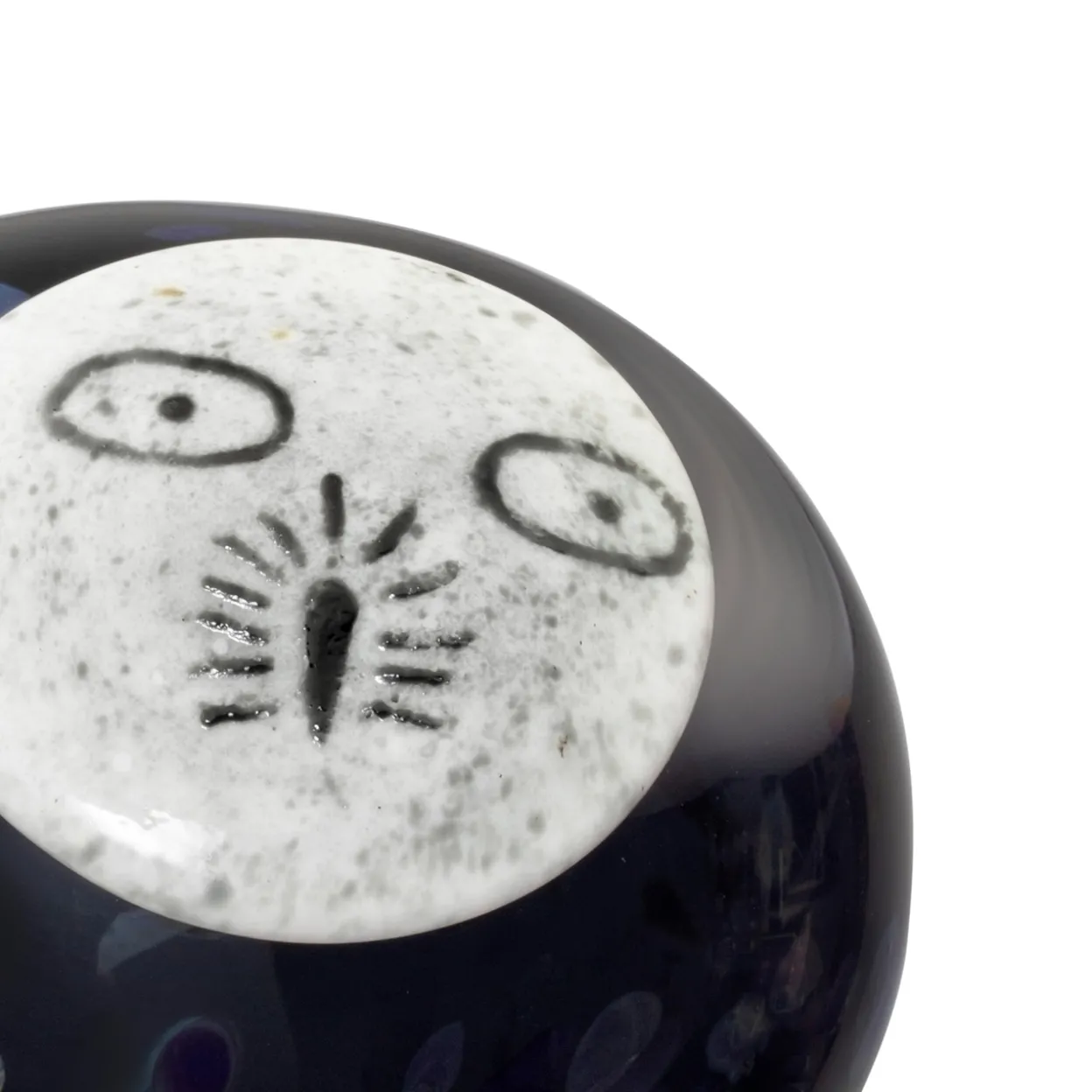 Nattuggla 120x130mm mörkgrå