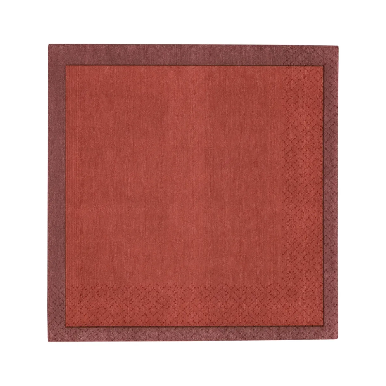 Pappersservett 33cm körsbär-röd