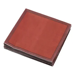 Pappersservett 33cm körsbär-röd