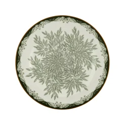 Plate flat 27cm grön