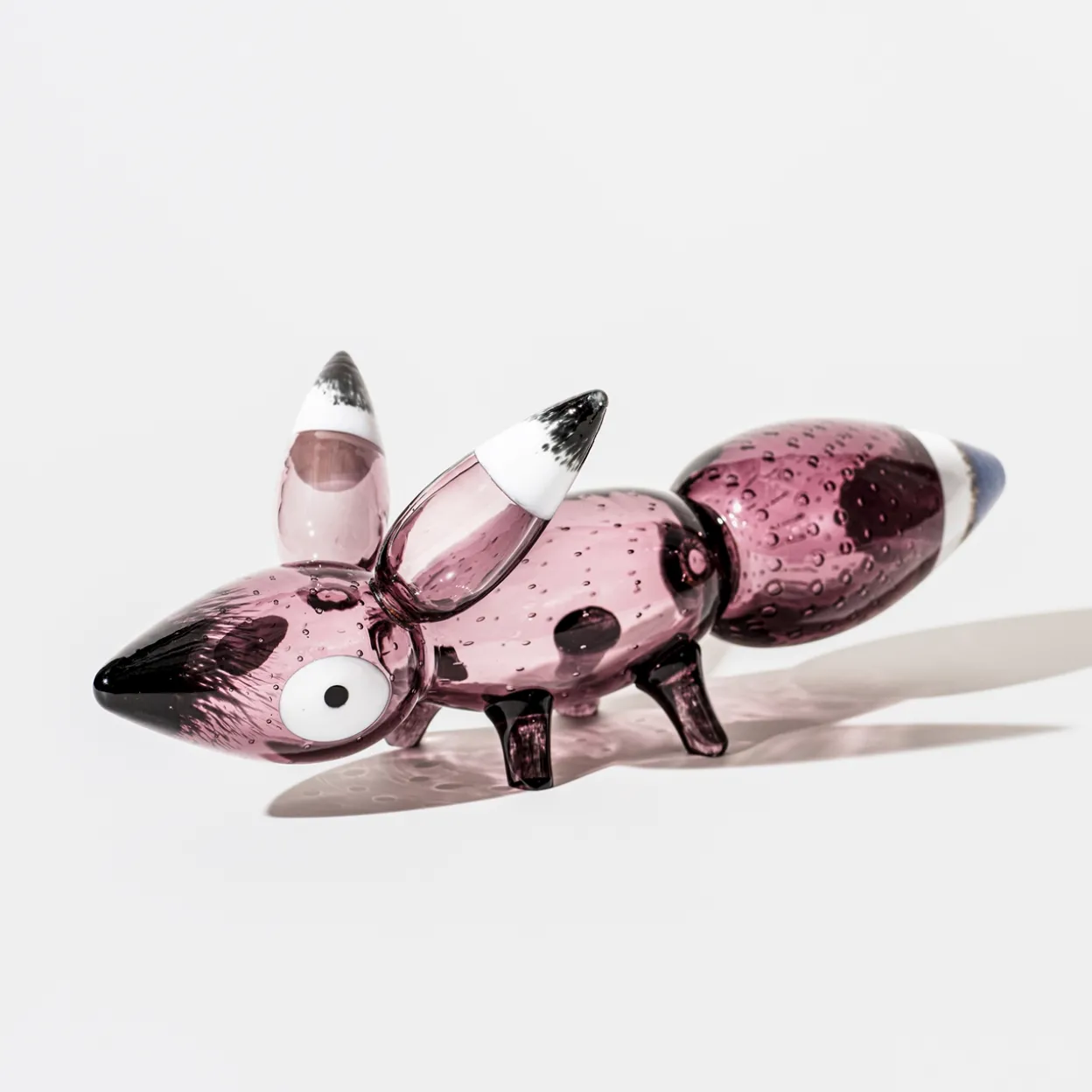 Röd räv 420x145 mm ljuslila