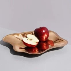 Skål 358mm roséguld