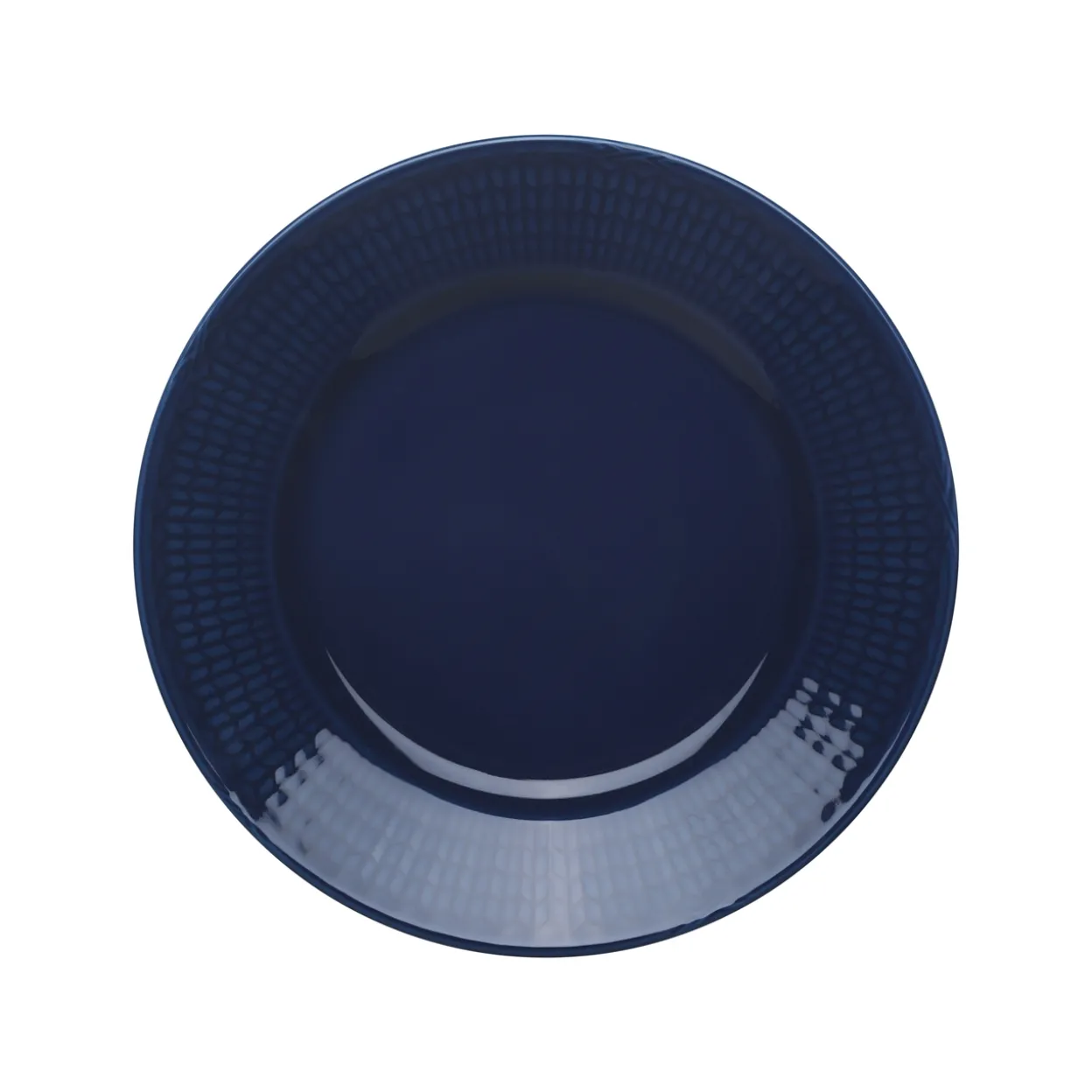 Tallrik 17 cm midnatt