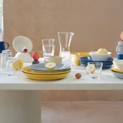 Tallrik 21cm pärlgrå