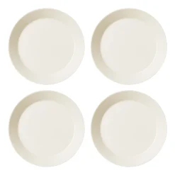 Tallrik 21cm vit 4-pack