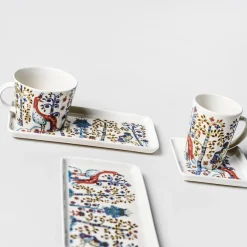 Tallrik kvadrat 12x12cm vit