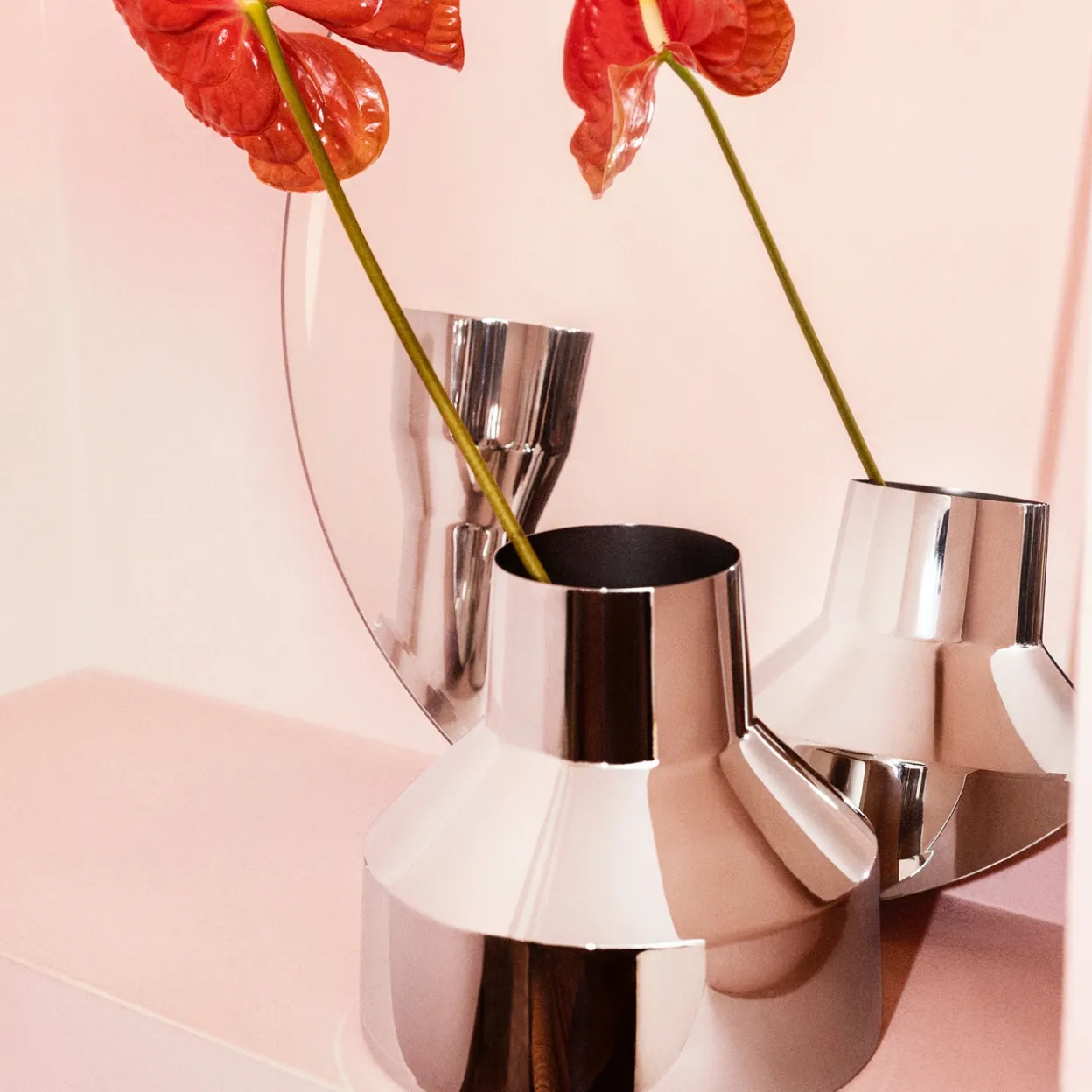 Vase tall 120x260mm stål