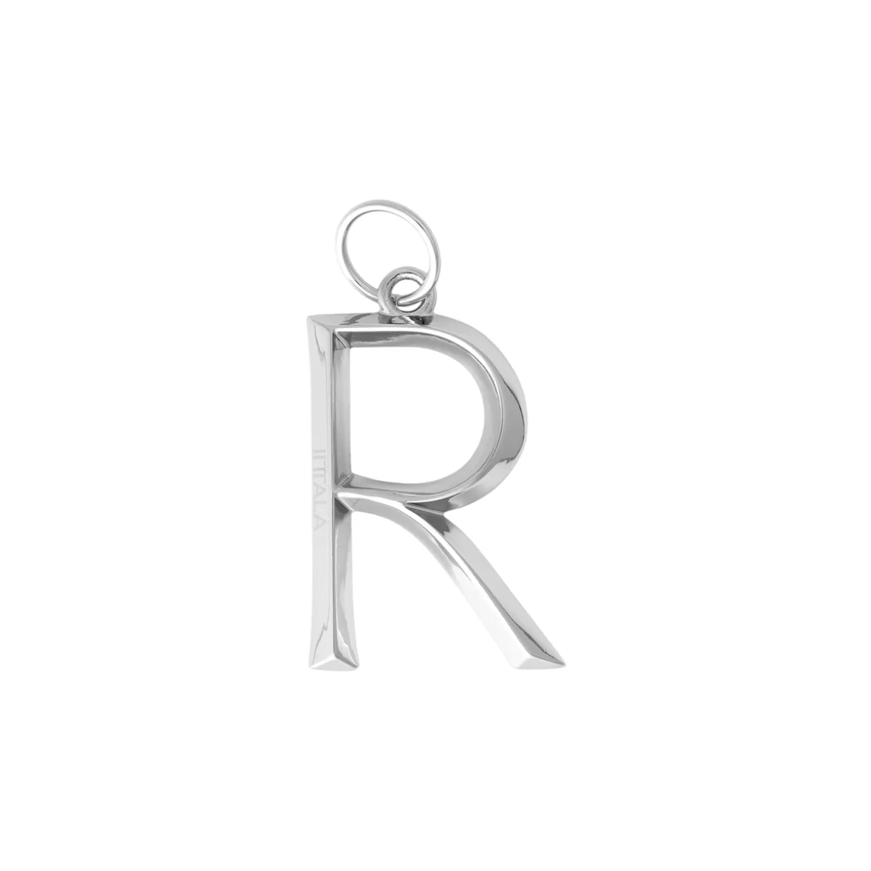 Väsksmycke bokstav R 5cm metall