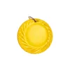 Väsksmycke solfångare glas 5cm eldgul
